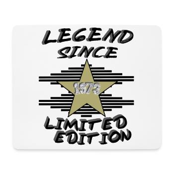 LEGEND SINCE 1973, wahre Legenden - Mousepad (Querformat) - Weiß - Vorne