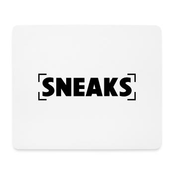 SNEAKS - Tapis de souris (format paysage) - blanc - Devant