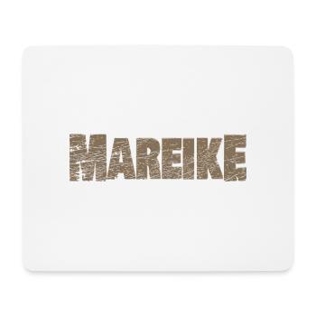 Prénom Mareike - Tapis de souris (format paysage) - blanc - Devant