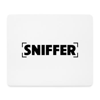 SNIFFER - Tapis de souris (format paysage) - blanc - Devant