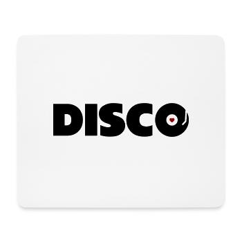Disco - Mouse Pad (horizontal) - white - Front