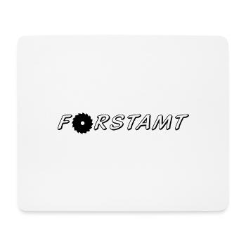 Forstamt - Mousepad (Querformat) - Weiß - Vorne