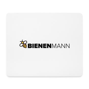 Bienenmann - Mousepad (Querformat) - Weiß - Vorne