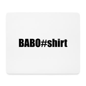 Baboshirt - Mousepad (Querformat) - Weiß - Vorne