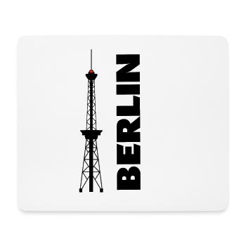 Berlin Deutschland Skyline Hauptstadt Geschenk - Mousepad (Querformat) - Weiß - Vorne