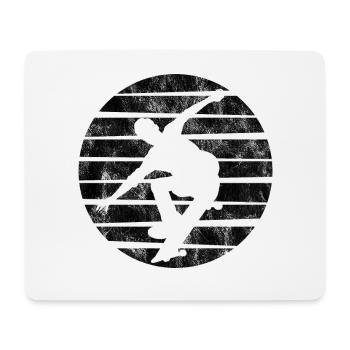 Skateboarder Skateboard Skater Skate Skateing - Mousepad (Querformat) - Weiß - Vorne