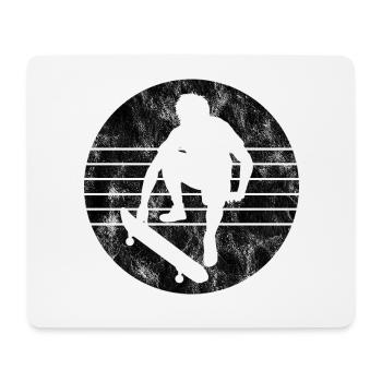 Skateboarder Skateboard Skater Skate Skateing - Mousepad (Querformat) - Weiß - Vorne