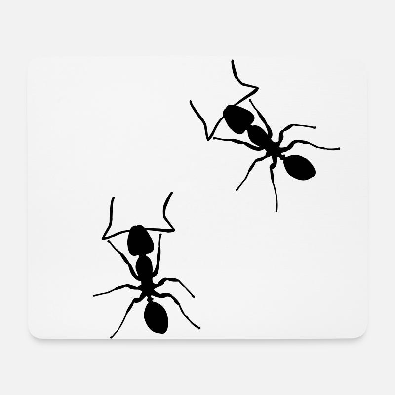 ant - Mousepad (Querformat) - Weiß
