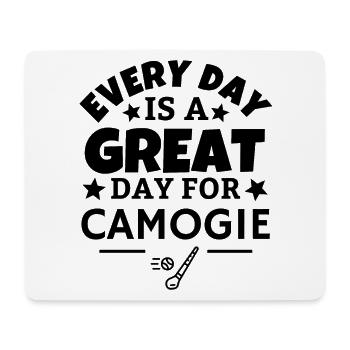Jeder Tag ist ein großartiger Tag für Camogie. - Mousepad (Querformat) - Weiß - Vorne