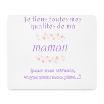 Heredity humor - Mouse Pad (horizontal) - white - Front