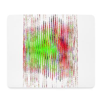 Sound waves - Mouse Pad (horizontal) - white - Front