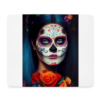 Dia de los muertos, Jour de la mort - Tapis de souris (format paysage) - blanc - Devant