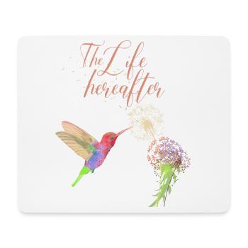 humming-bird - Mouse Pad (horizontal) - white - Front