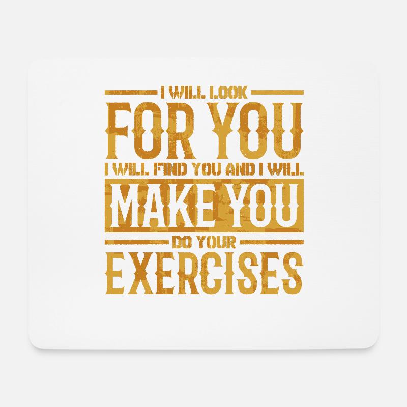 Physiotherapie Physio Physiotherapeut Therapeut - Mousepad (Querformat) - Weiß