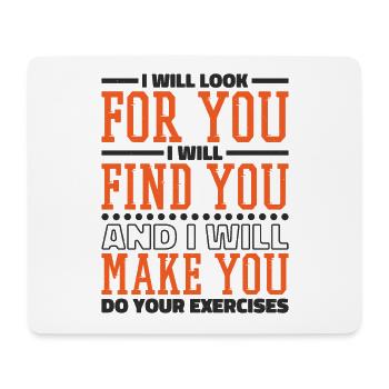 Physiotherapy Physiotherapy Physiotherapist Therapy - Mouse Pad (horizontal) - white - Front