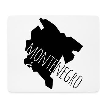 montenegro - Mousepad (Querformat) - Weiß - Vorne