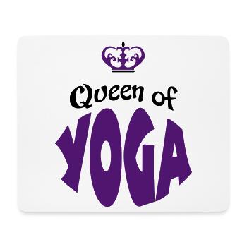 yoga - Mouse Pad (horizontal) - white - Front