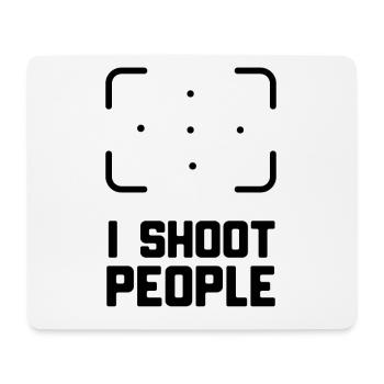 PHOTOGRAPHER - Mouse Pad (horizontal) - white - Front