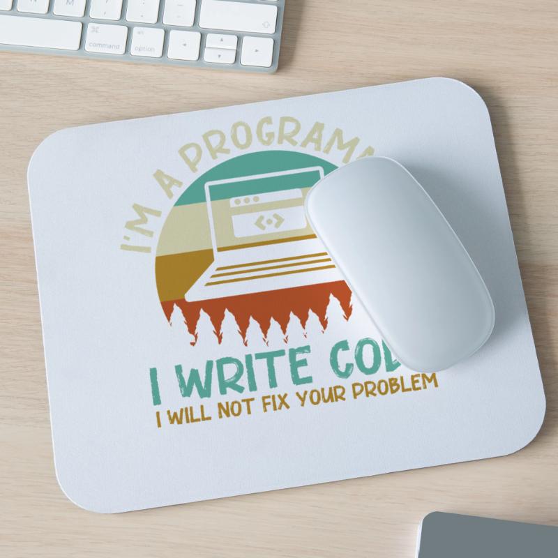 Programmeur Code Codage Tapis de souris (format paysage)