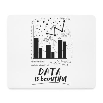 Statistiker Analyst - Mousepad (Querformat) - Weiß - Vorne