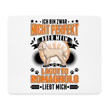 Lagotto Romagnolo Lagotti Trüffelhund - Mousepad (Querformat) - Weiß - Vorne
