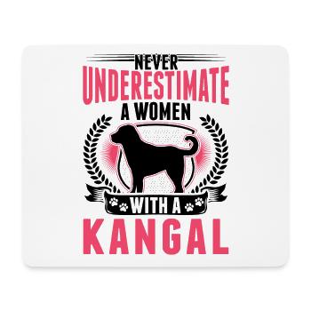 Kangal Frau Anatolischer Hirtenhund Kangal - Mousepad (Querformat) - Weiß - Vorne