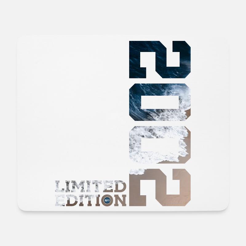 24. GEBURTSTAG LIMITED EDITION 2002 - Mousepad (Querformat) - Weiß