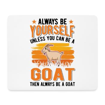 Goat Goat Goat Host Goat - Mouse Pad (horizontal) - white - Front