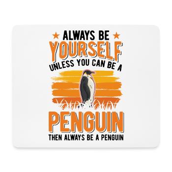 Pinguin Penguin - Mouse Pad (horizontal) - white - Front