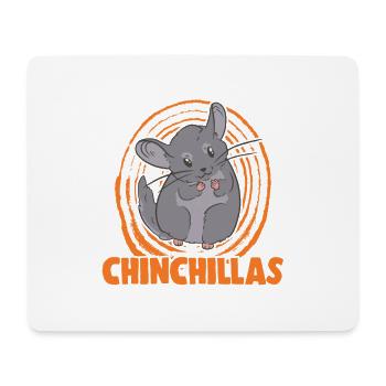 I just really like Chinchillas, ok - Mouse Pad (horizontal) - white - Front