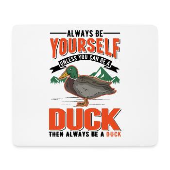 Duck Gift Duck Duck Breeder - Mouse Pad (horizontal) - white - Front
