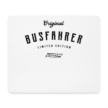 Busfahrer Limited Edition Linienbus Bus Fahrer - Mousepad (Querformat) - Weiß - Vorne
