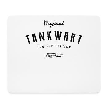 Tankwart Limited Edition Lustiges Tankwärter - Mousepad (Querformat) - Weiß - Vorne
