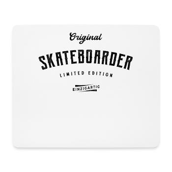 Skateboard Limited Edition Skateboarder Skateboard - Mousepad (Querformat) - Weiß - Vorne