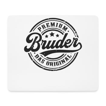 Bruder das Original - Mousepad (Querformat) - Weiß - Vorne