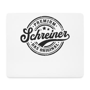 Schreiner Original Lustiges Schreinerei - Mousepad (Querformat) - Weiß - Vorne