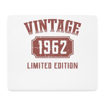 60 Jahre Limited Edition 60. Geburtstag 1962 - Mousepad (Querformat) - Weiß - Vorne