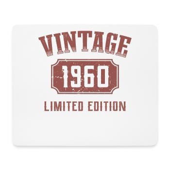 62 Jahre Limited Edition 62. Geburtstag 1960 - Mousepad (Querformat) - Weiß - Vorne