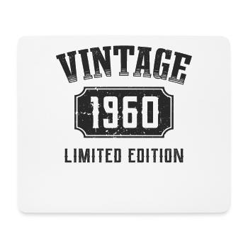 62 Jahre Limited Edition 62. Geburtstag 1960 - Mousepad (Querformat) - Weiß - Vorne