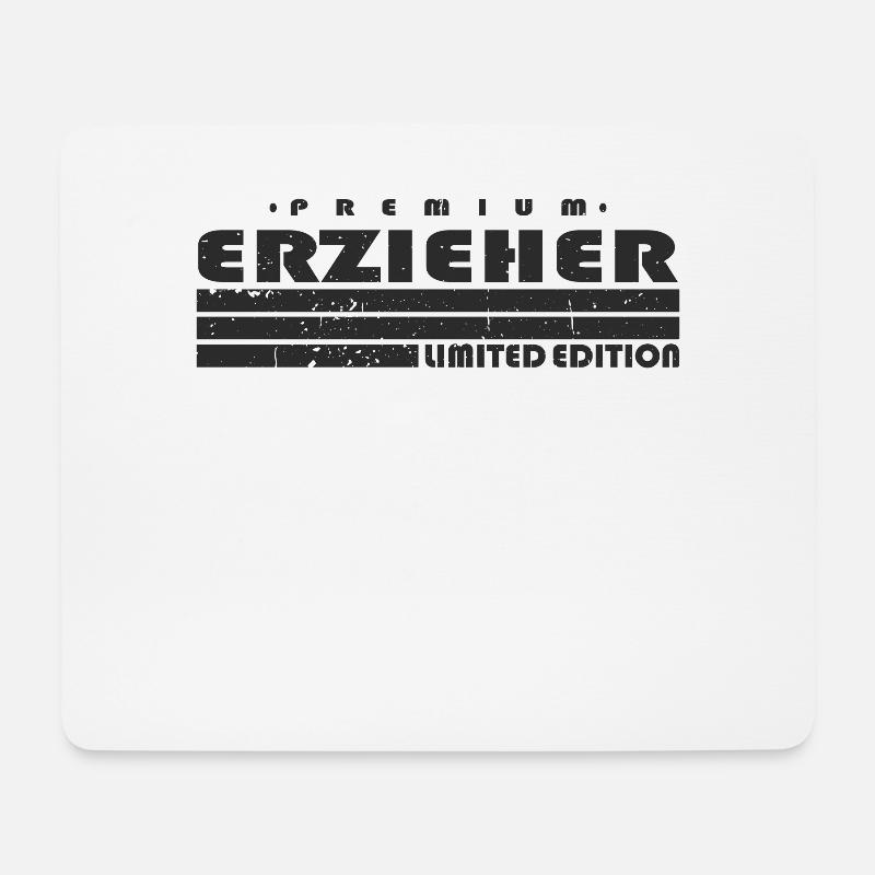 Erzieher Limited Edition Pädagoge Kindergärtner - Mousepad (Querformat) - Weiß