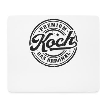Koch Original Kochen Lustiges Köchin - Mousepad (Querformat) - Weiß - Vorne