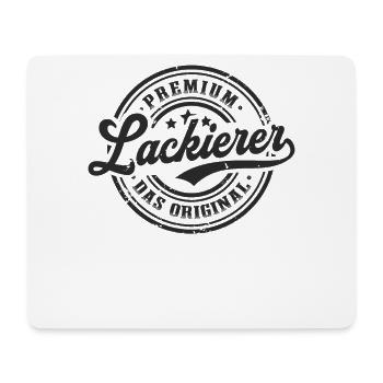 Lackierer Original Maler Vintage Lackieren - Mousepad (Querformat) - Weiß - Vorne