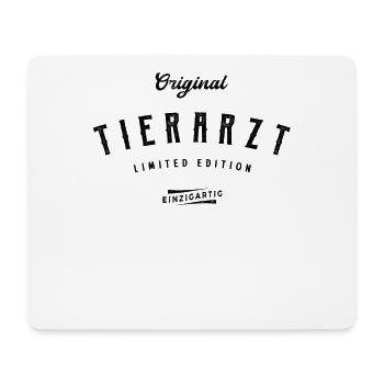 Tierarzt Limited Edition Tierärztin Tiermediziner - Mousepad (Querformat) - Weiß - Vorne