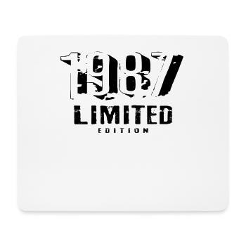 35. Geburtstag Limited Edition 1987 35 Jahre - Mousepad (Querformat) - Weiß - Vorne