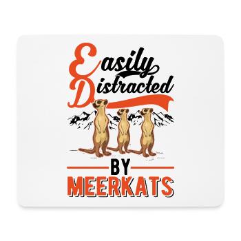 Meerkat Gift Meerkat - Mouse Pad (horizontal) - white - Front