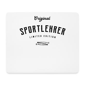 Sportlehrer Limited Edition - Mousepad (Querformat) - Weiß - Vorne