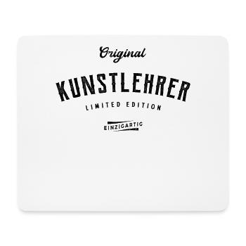 Kunstlehrer Limited Edition - Mousepad (Querformat) - Weiß - Vorne
