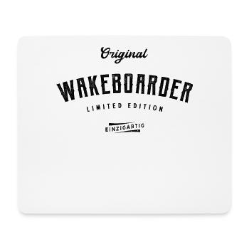 Wakeboarder Limited Edition Wakeboard Wakeboarding - Mousepad (Querformat) - Weiß - Vorne