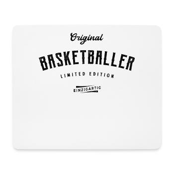 Basketballer Limited Edition Lustiges Basketball - Mousepad (Querformat) - Weiß - Vorne