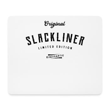 Slackliner Limited Edition Slackline - Mousepad (Querformat) - Weiß - Vorne